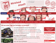 Tablet Screenshot of fkk-fehrbellin.de
